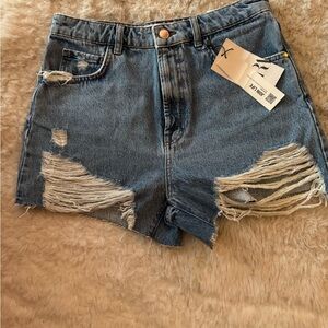 Sara  Highs Rise short  Blue women